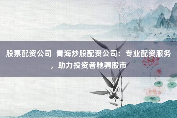 股票配资公司  青海炒股配资公司：专业配资服务，助力投资者驰骋股市